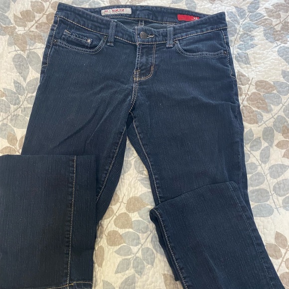 Ladies X-2 Denim pocketed blue Jeans - Picture 4 of 9